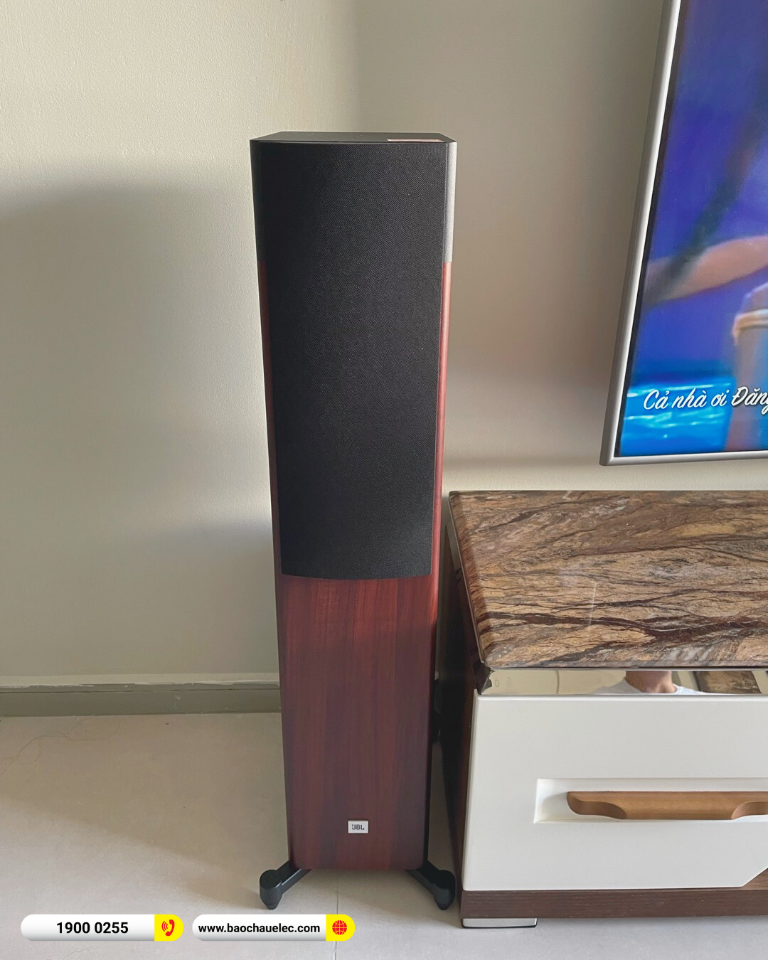 Lắp đặt d&agrave;n nghe nhạc JBL gần 22tr cho ch&uacute; Thu tại TP HCM