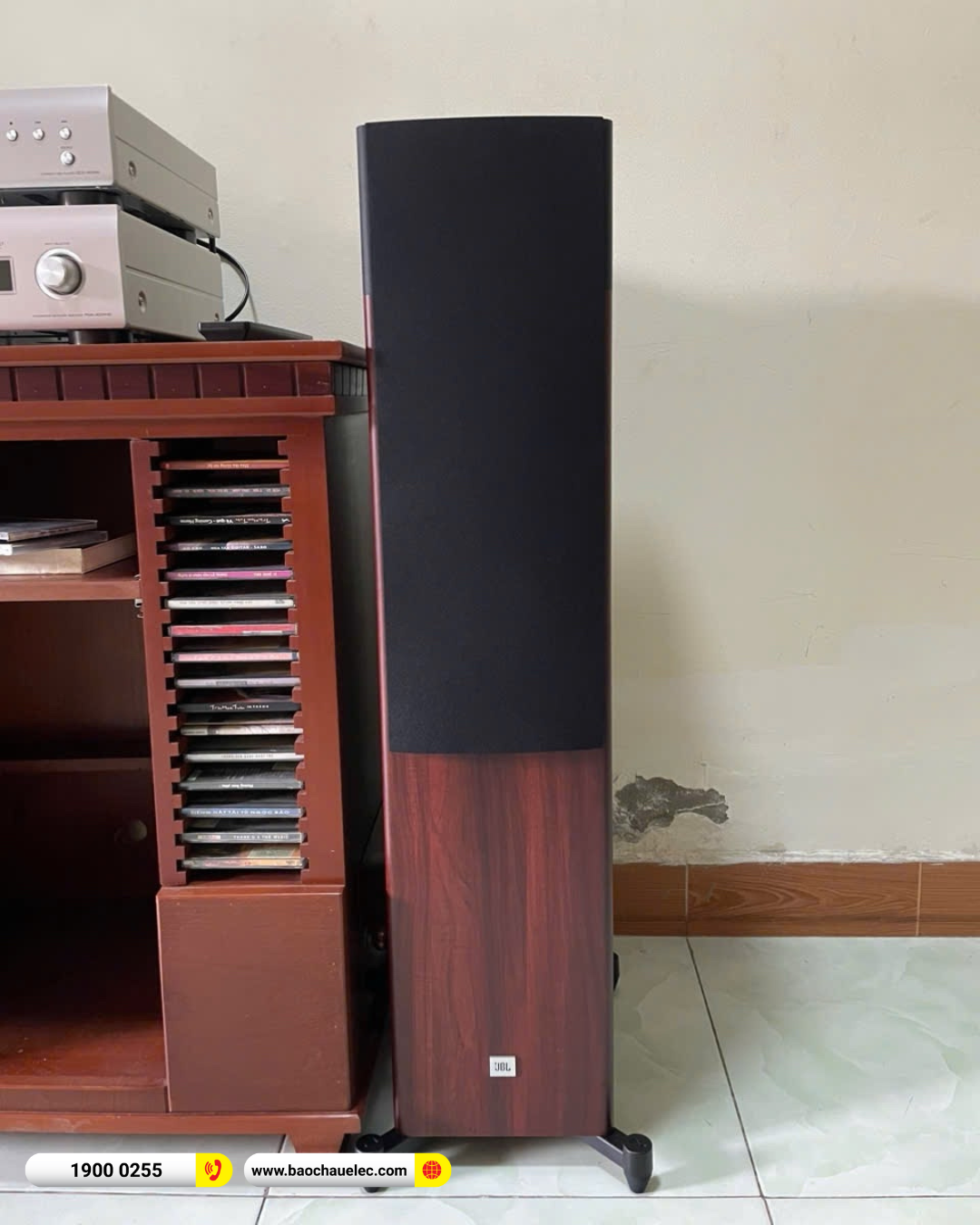 Lắp đặt d&agrave;n nghe nhạc JBL gần 50tr cho ch&uacute; Linh tại TP HCM