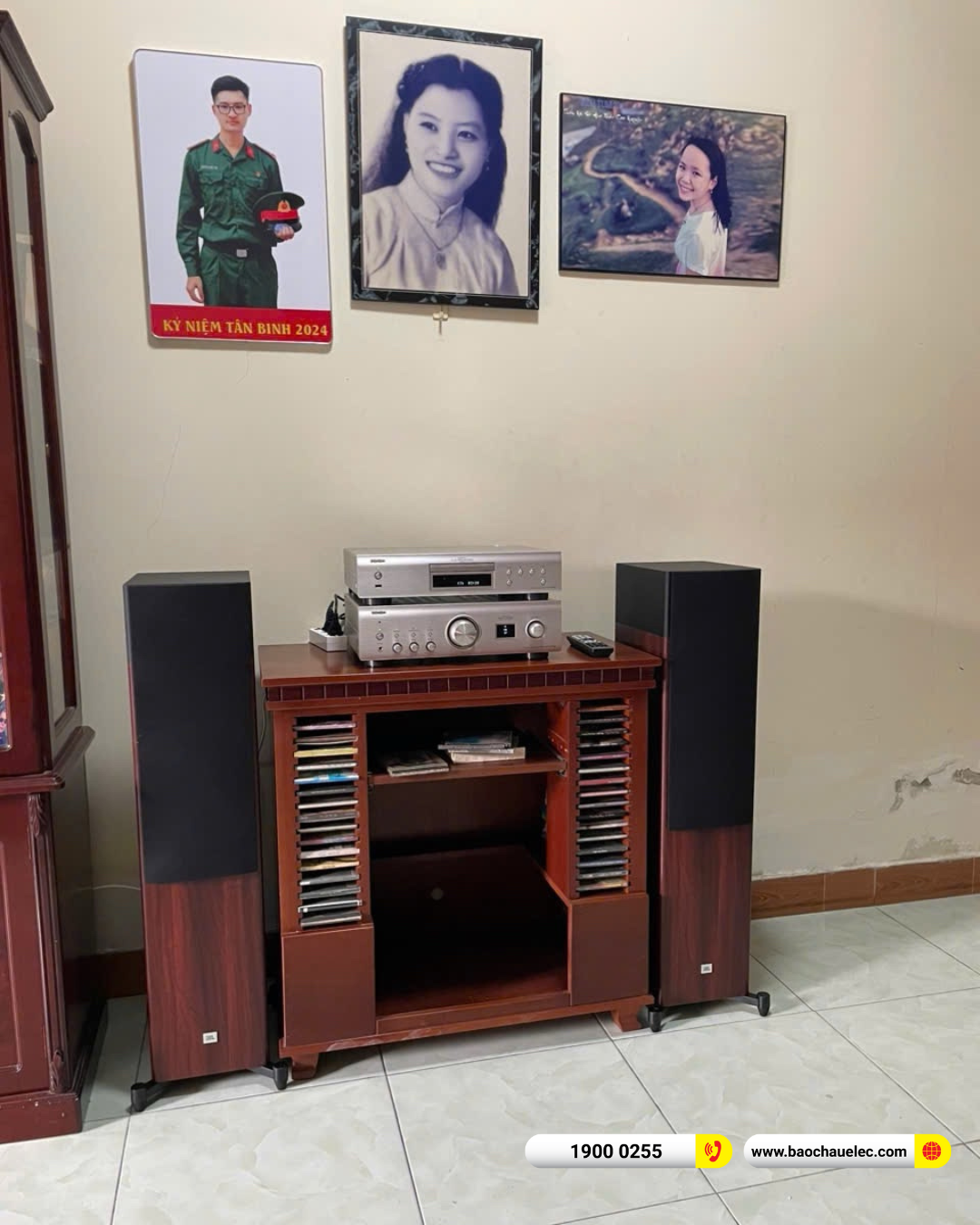 Lắp đặt d&agrave;n nghe nhạc JBL gần 50tr cho ch&uacute; Linh tại TP HCM