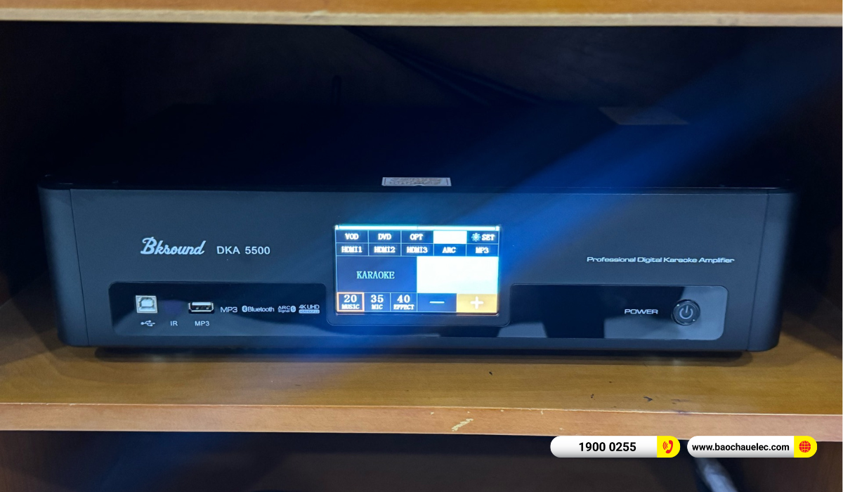 Lắp đặt d&agrave;n nghe nhạc JBL gần 24tr cho anh c&aacute;t tại TP HCM
