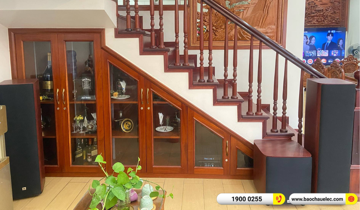 Lắp đặt d&agrave;n nghe nhac JBL hơn 67tr cho anh Tuy&ecirc;n tại Hải Ph&ograve;ng