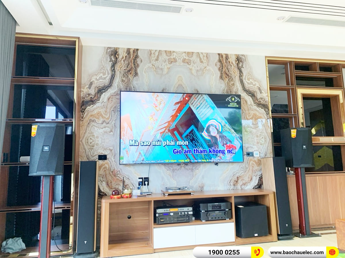 Lắp đặt dàn nghe nhạc Focal, karaoke JBL hơn 213tr cho anh Chính ở Hà Tĩnh