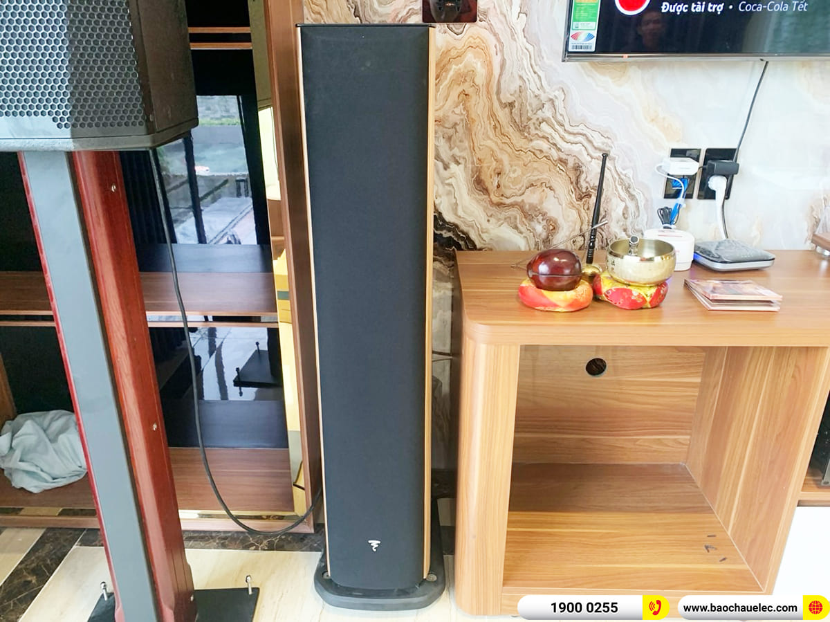 Lắp đặt dàn nghe nhạc Focal, karaoke JBL hơn 213tr cho anh Chính ở Hà Tĩnh