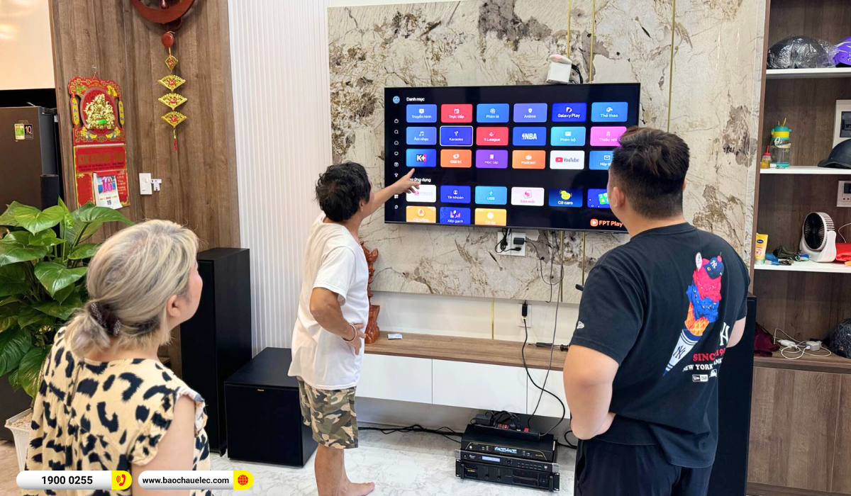 Lắp đặt d&agrave;n nghe nhạc Klipsch gần 37tr cho anh Nhật tạ Đ&agrave; Nẵng