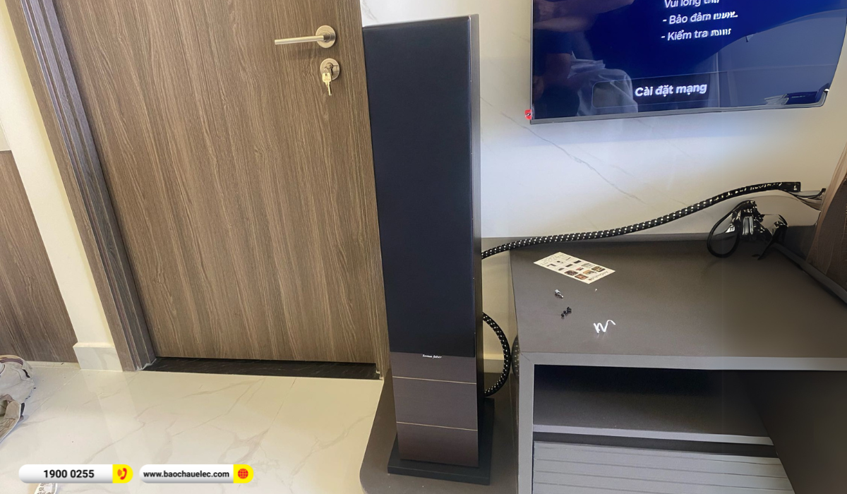 Lắp đặt d&agrave;n nghe nhạc Sonus Faber gần 99tr cho anh Đăng tại TP HCM