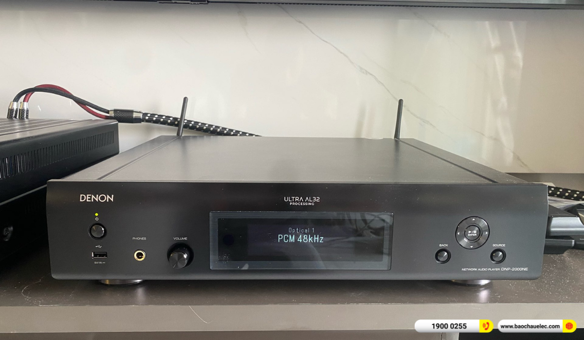 Lắp đặt d&agrave;n nghe nhạc Sonus Faber gần 99tr cho anh Đăng tại TP HCM