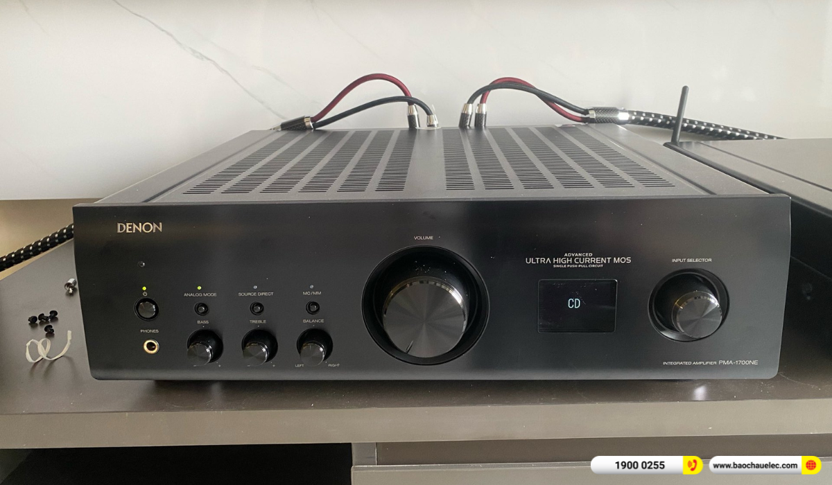 Lắp đặt d&agrave;n nghe nhạc Sonus Faber gần 99tr cho anh Đăng tại TP HCM
