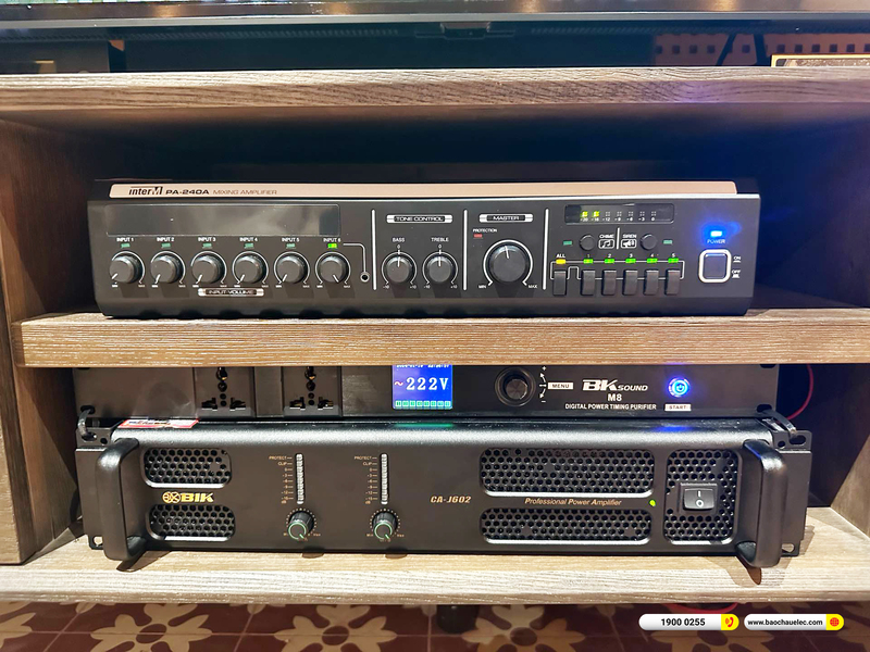 Lắp đặt dàn nghe nhạc, xem phim, karaoke gần 180tr cho chị Mai ở TPHCM