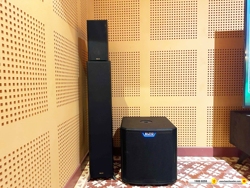 Lắp đặt dàn nghe nhạc, xem phim, karaoke gần 180tr cho chị Mai ở TPHCM