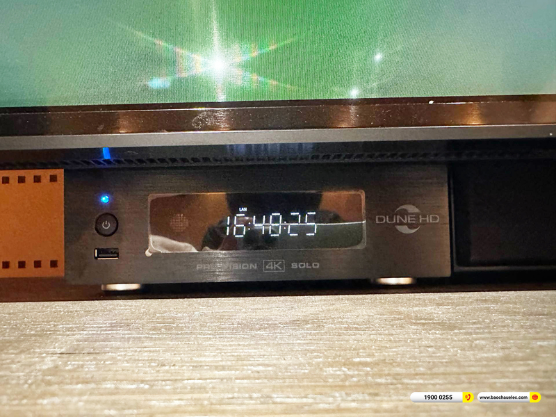 Lắp đặt dàn nghe nhạc, xem phim, karaoke gần 180tr cho chị Mai ở TPHCM