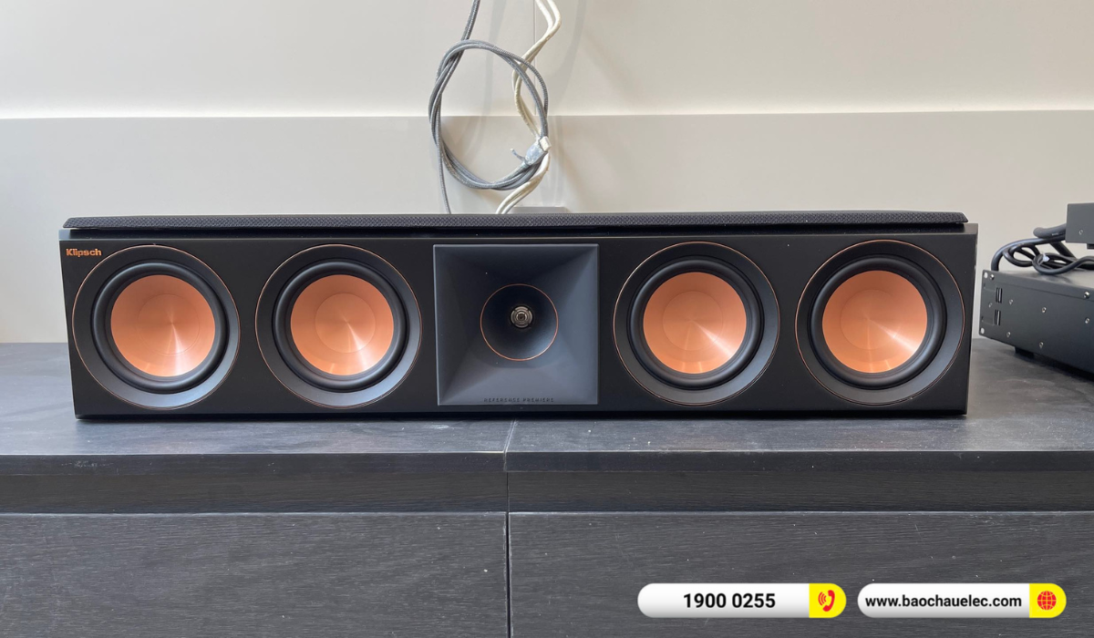 Lắp đặt d&agrave;n nghe nhạc, xem phim Klipsch hơn 155tr cho anh Phong tại H&agrave; Nội