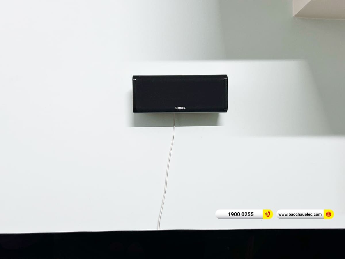 Lắp đặt dàn nghe nhạc, xem phim Yamaha YHT-1840 cho anh Nguyễn ở TPHCM