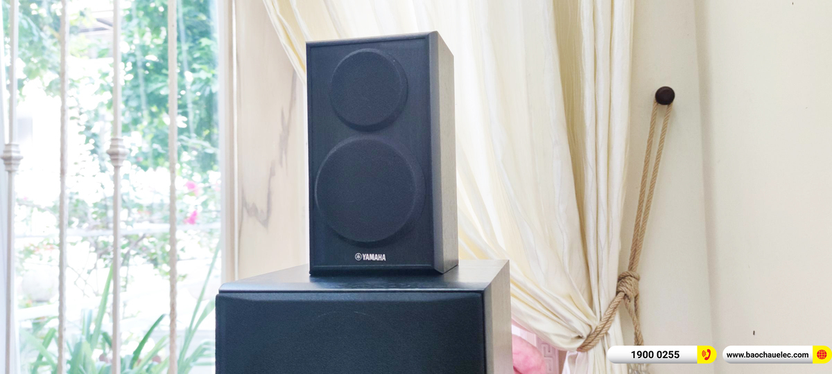 Lắp đặt d&agrave;n xem phim Yamaha gần 20tr cho ch&uacute; Trung ở TPHCM
