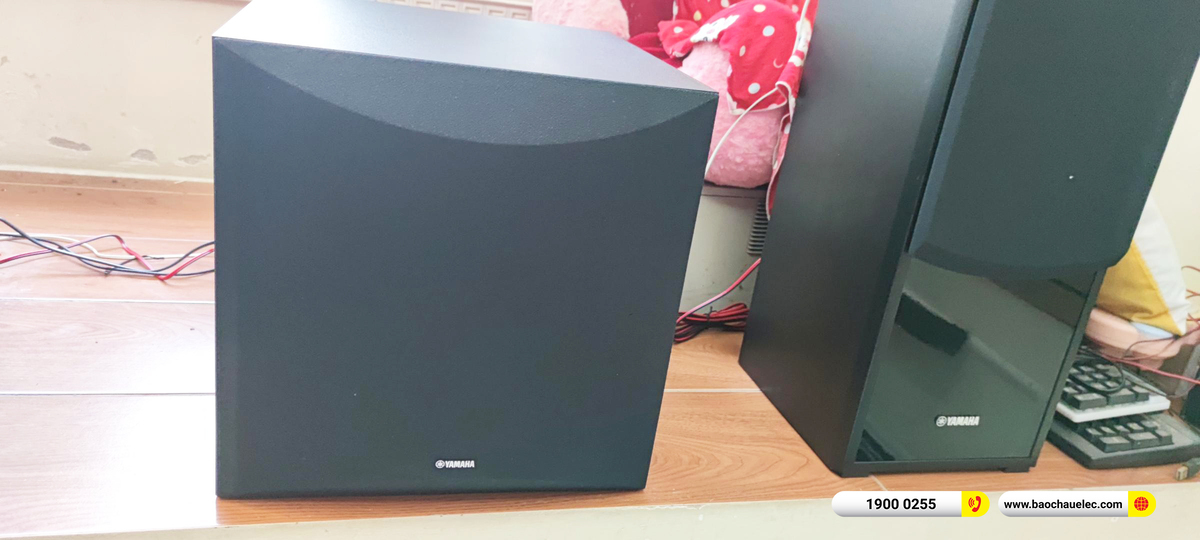 Lắp đặt d&agrave;n xem phim Yamaha gần 20tr cho ch&uacute; Trung ở TPHCM