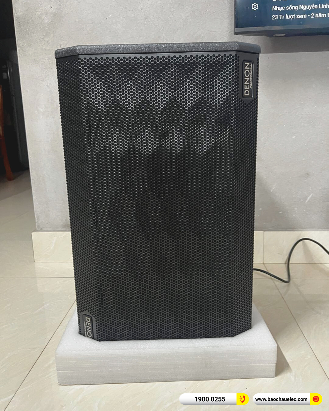 Lắp đặt d&agrave;n karaoke Denon hơn 33tr cho anh Hải tại Hưng Y&ecirc;n