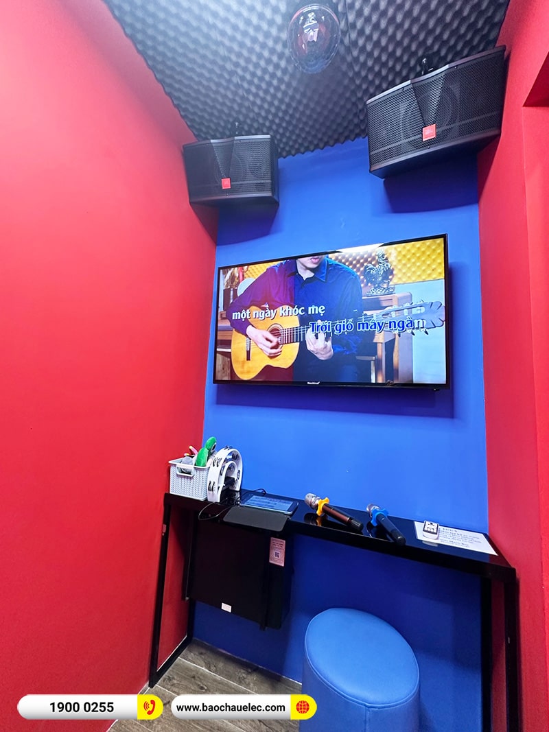 Lắp đặt 14 ph&ograve;ng karaoke box mini cho qu&aacute;n Music Box tại H&agrave; Nội (JBL CV1652T, BKSound DKA 5500)