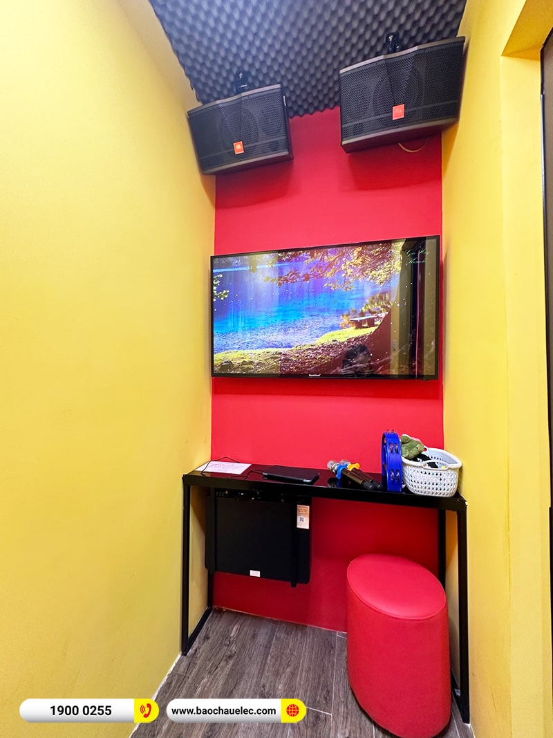 Lắp đặt 14 ph&ograve;ng karaoke box mini cho qu&aacute;n Music Box tại H&agrave; Nội (JBL CV1652T, BKSound DKA 5500)