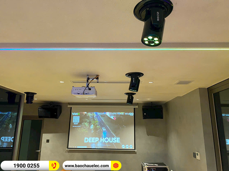 Lắp đặt hệ thống &acirc;m thanh, &aacute;nh s&aacute;ng ph&ograve;ng karaoke gia đ&igrave;nh