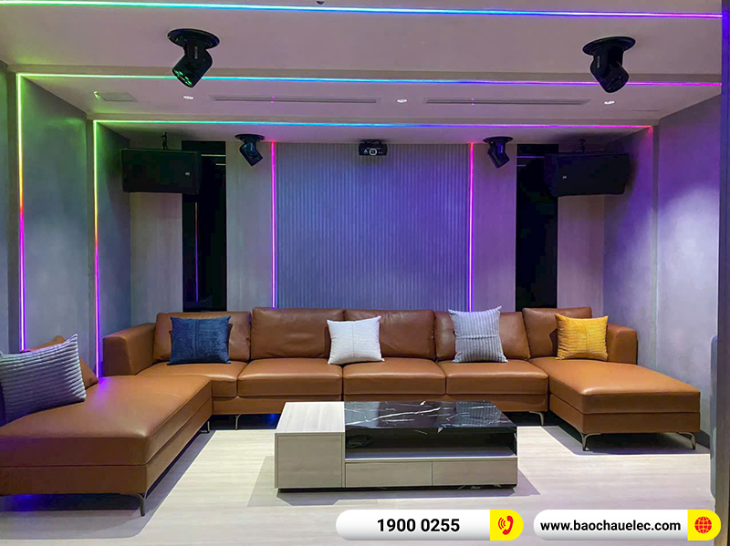 Lắp đặt hệ thống &acirc;m thanh, &aacute;nh s&aacute;ng ph&ograve;ng karaoke gia đ&igrave;nh