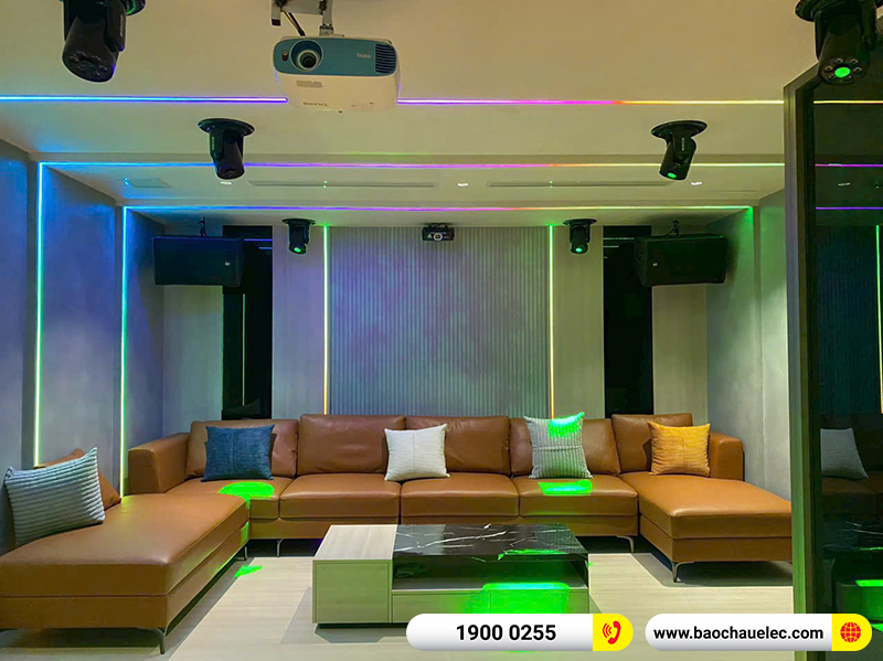 Lắp đặt hệ thống &acirc;m thanh, &aacute;nh s&aacute;ng ph&ograve;ng karaoke gia đ&igrave;nh