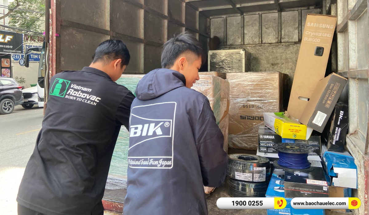 Lắp đặt hệ thống &acirc;m thanh hội trường tại UBND x&atilde; An Thọ, Hải Ph&ograve;ng