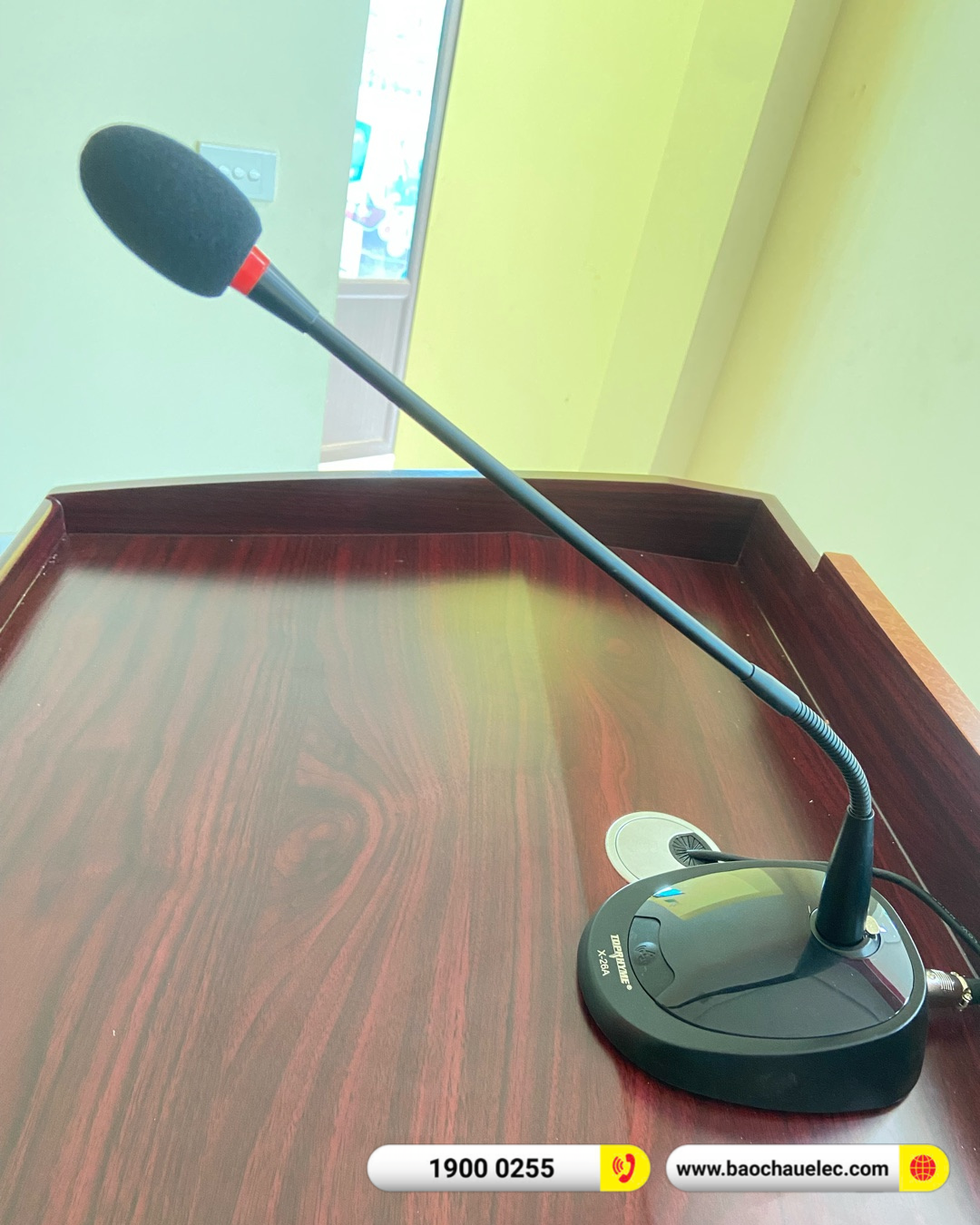 Lắp đặt hệ thống &acirc;m thanh hội trường tại UBND x&atilde; An Thọ, Hải Ph&ograve;ng