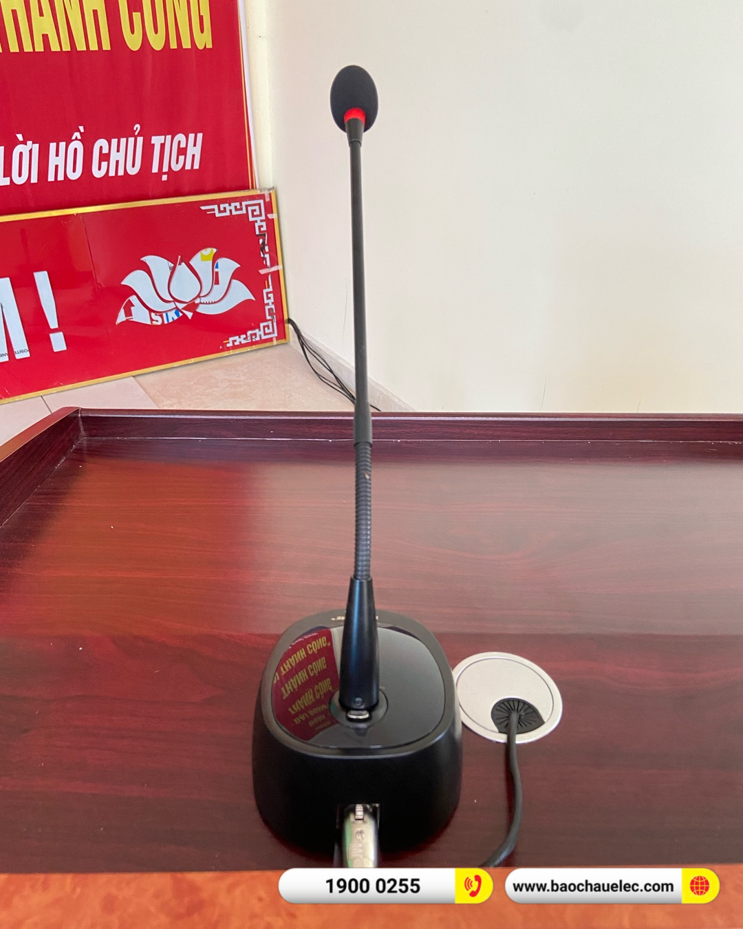Lắp đặt hệ thống &acirc;m thanh hội trường tại UBND x&atilde; An Thọ, Hải Ph&ograve;ng