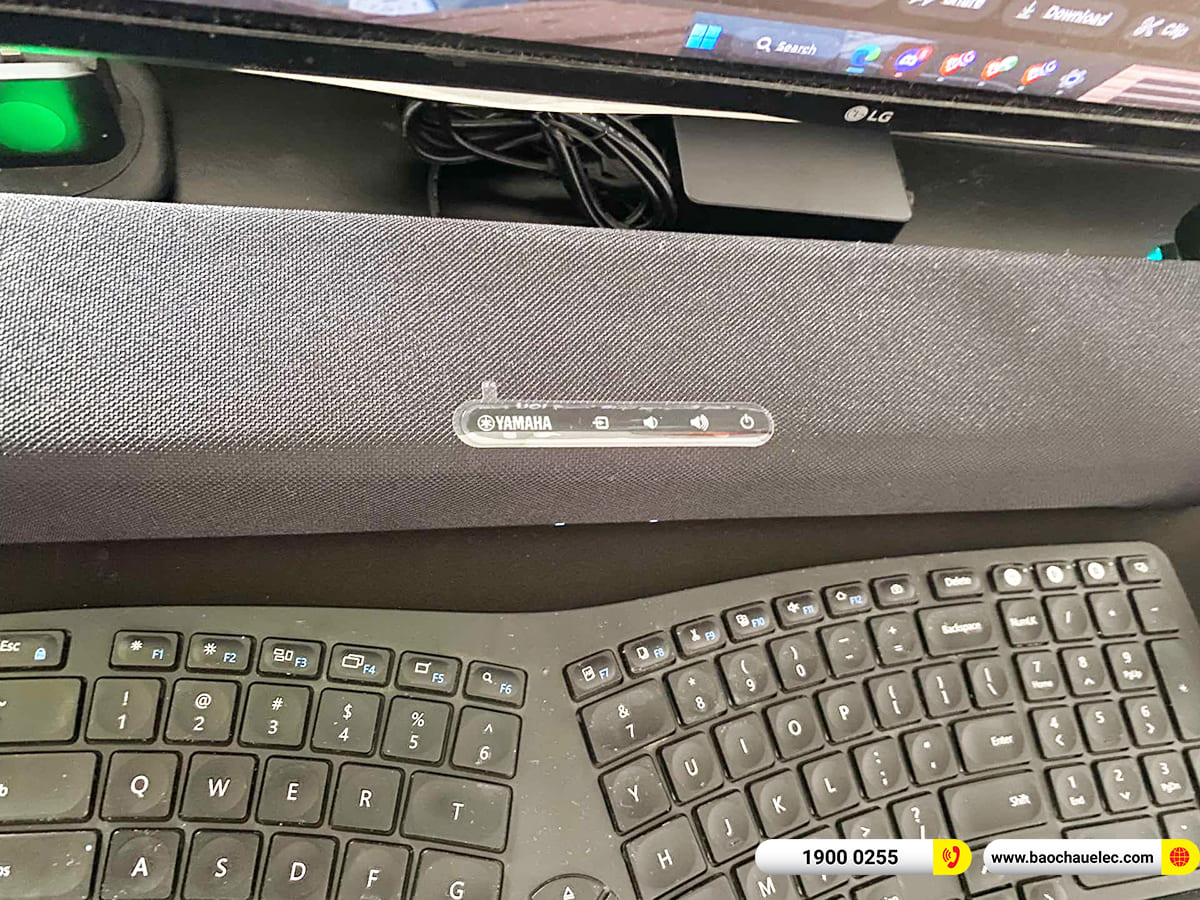 Lắp đặt loa soundbar Yamaha SR-C20A cho anh Chương ở TPHCM 