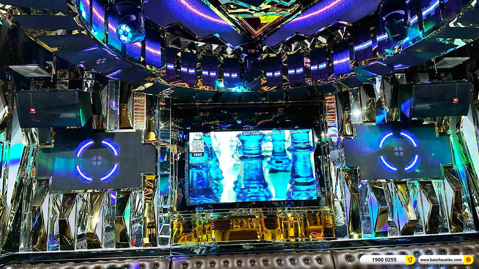 Lắp đặt phòng hát kinh doanh hơn 198tr cho karaoke Sao Mai tại Hòa Bình