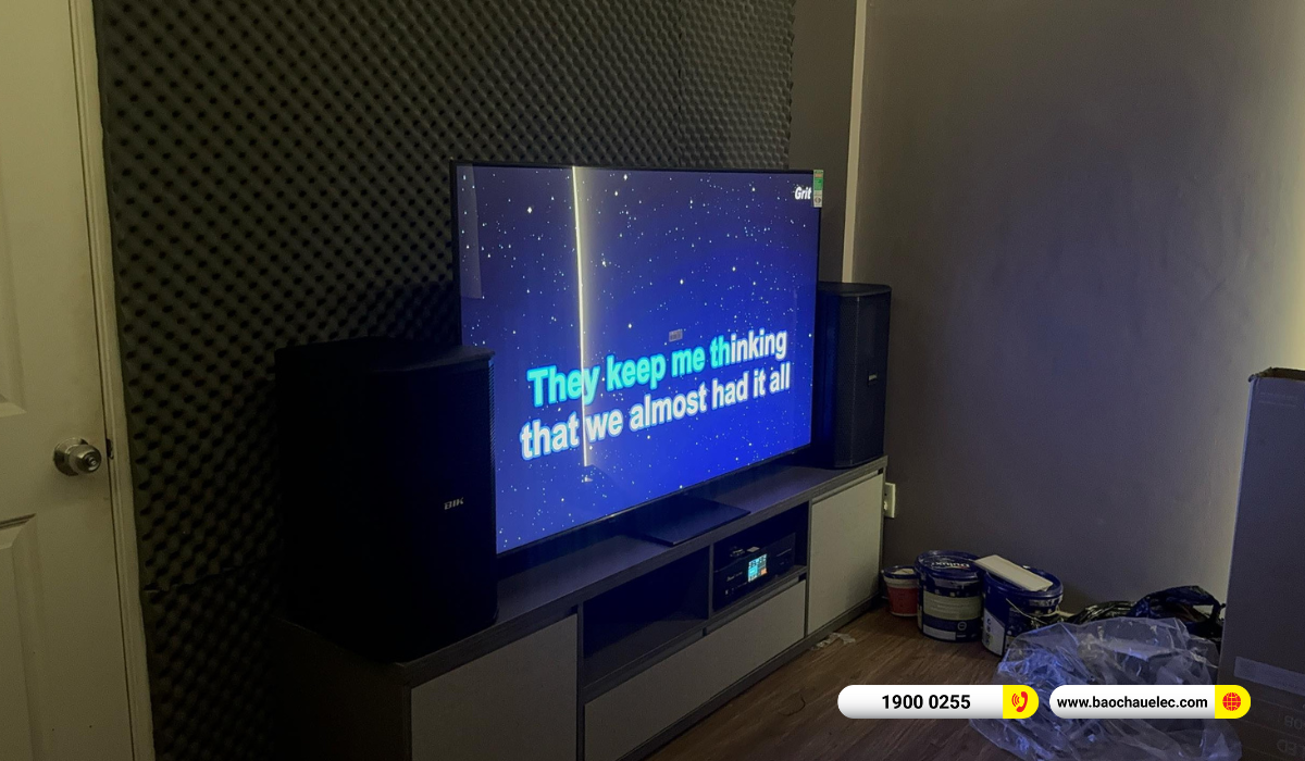 Lắp đặt ph&ograve;ng h&aacute;t kinh doanh BIK hơn 60tr cho qu&aacute;n Amber Lounge tại TP HCM