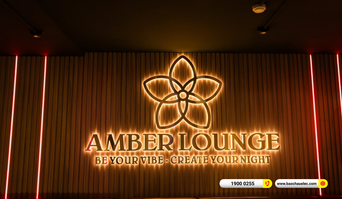 Lắp đặt ph&ograve;ng h&aacute;t kinh doanh BIK hơn 60tr cho qu&aacute;n Amber Lounge tại TP HCM