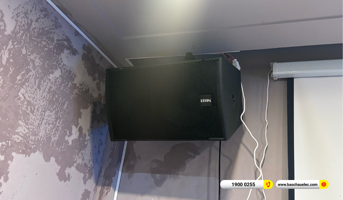Lắp đặt ph&ograve;ng h&aacute;t kinh doanh BIK hơn 60tr cho qu&aacute;n Amber Lounge tại TP HCM