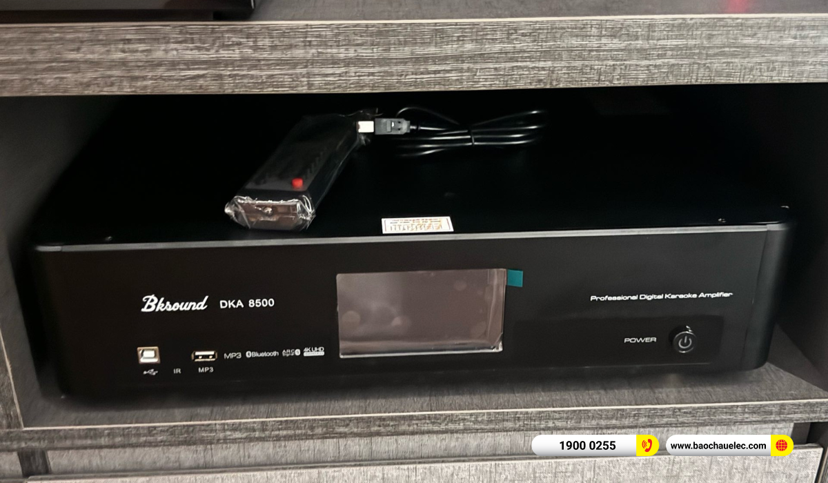 Lắp đặt ph&ograve;ng h&aacute;t kinh doanh BIK hơn 60tr cho qu&aacute;n Amber Lounge tại TP HCM