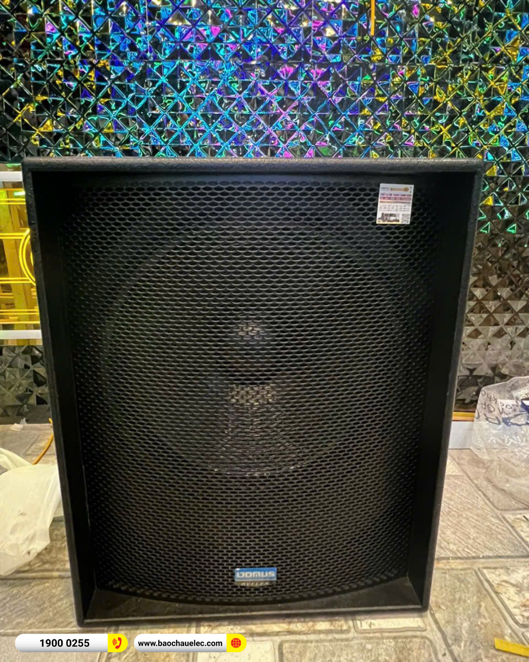 Lắp đặt ph&ograve;ng h&aacute;t kinh doanh Domus hơn 83tr cho anh Nam tại Lạng Sơn