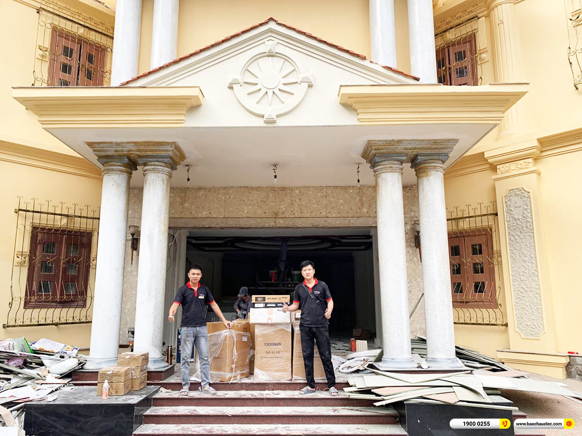 Lắp đặt ph&ograve;ng h&aacute;t kinh doanh Alto cho anh Thanh ở B&igrave;nh Dương