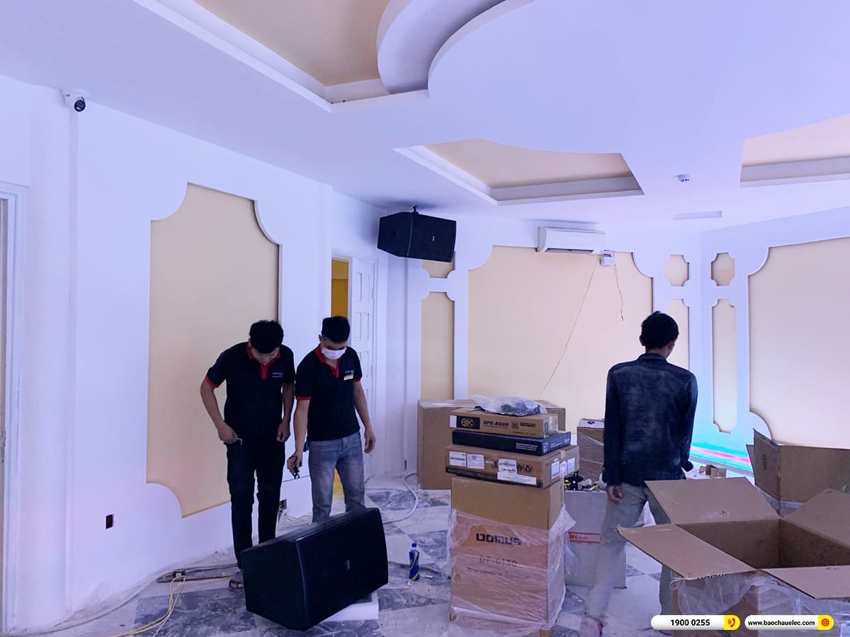 Lắp đặt ph&ograve;ng h&aacute;t kinh doanh Alto cho anh Thanh ở B&igrave;nh Dương