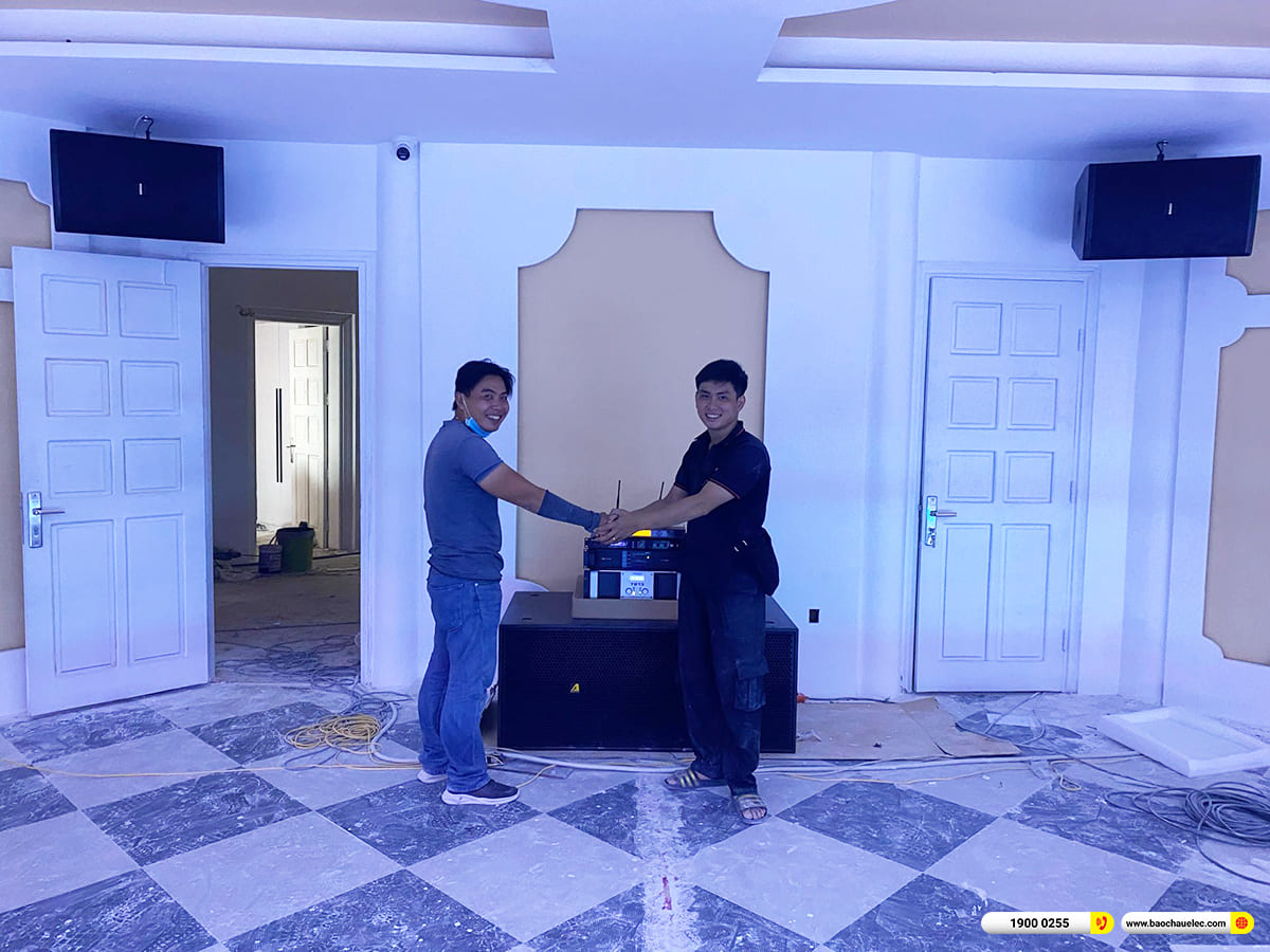 Lắp đặt ph&ograve;ng h&aacute;t kinh doanh Alto cho anh Thanh ở B&igrave;nh Dương