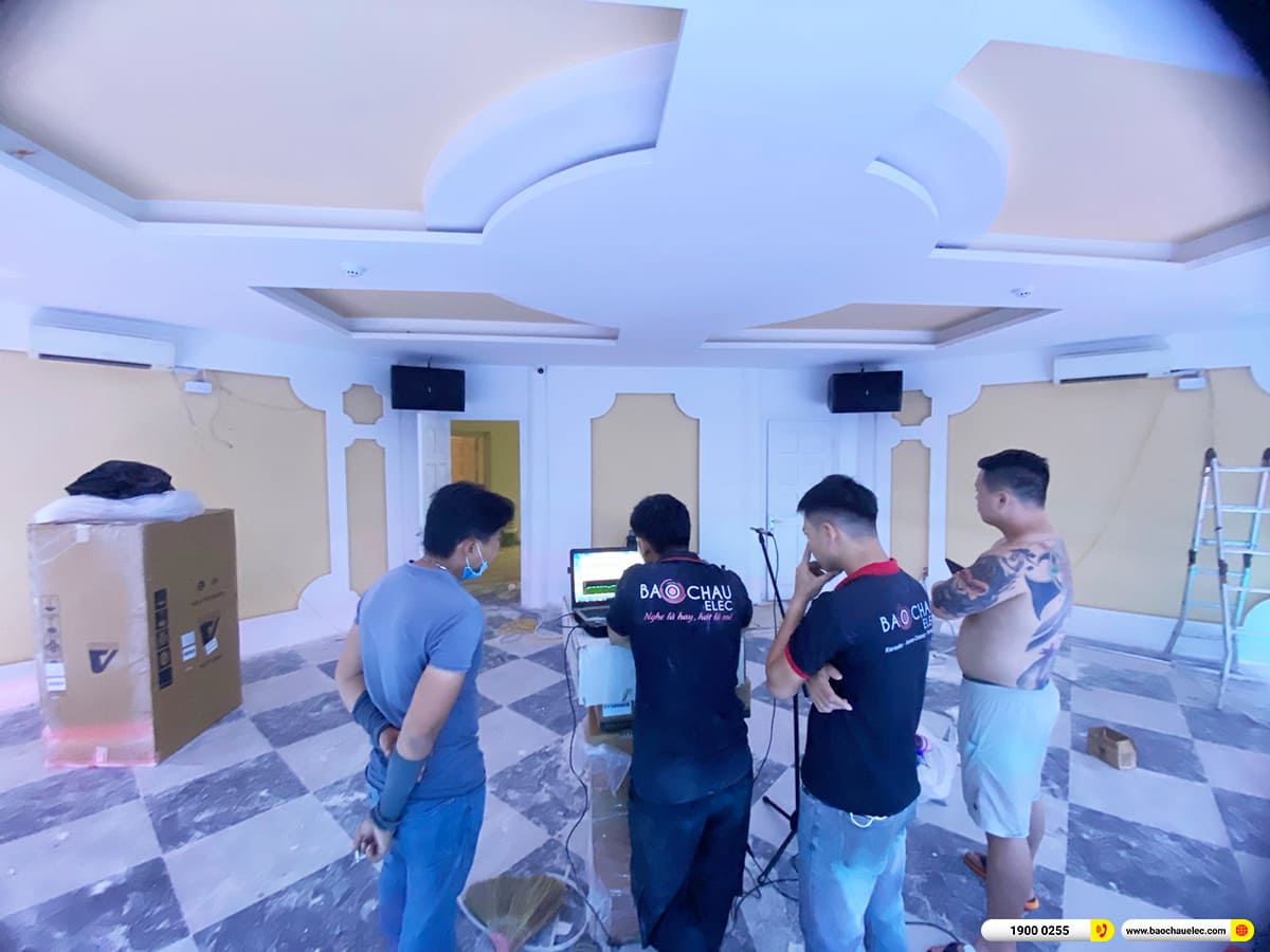 Lắp đặt ph&ograve;ng h&aacute;t kinh doanh Alto cho anh Thanh ở B&igrave;nh Dương