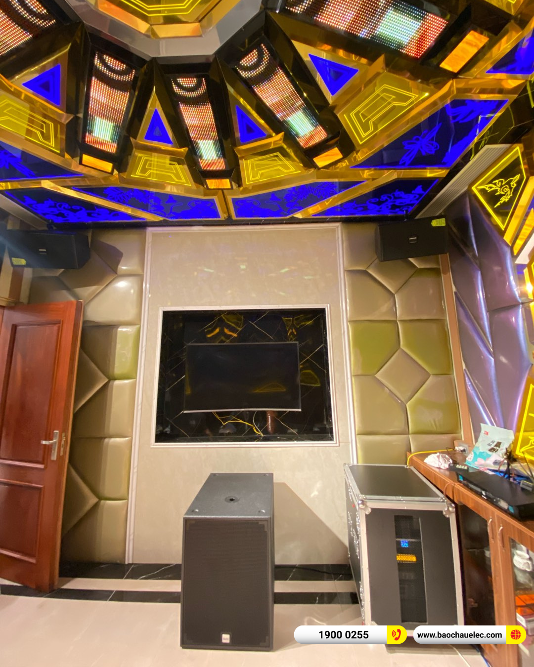 Lắp đặt ph&ograve;ng h&aacute;t kinh doanh Domus hơn 80tr cho qu&aacute;n karaoke của kh&aacute;ch h&agrave;ng tại Quảng Ninh