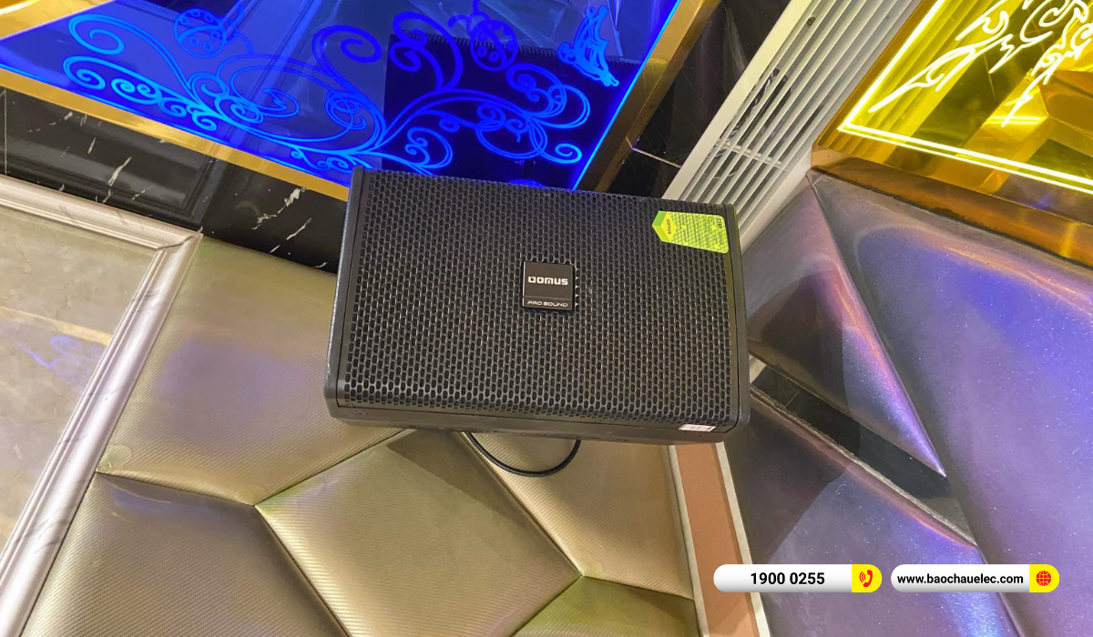 Lắp đặt ph&ograve;ng h&aacute;t kinh doanh Domus hơn 80tr cho qu&aacute;n karaoke của kh&aacute;ch h&agrave;ng tại Quảng Ninh