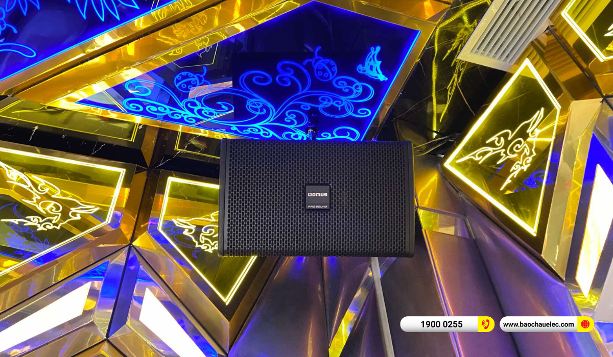 Lắp đặt ph&ograve;ng h&aacute;t kinh doanh Domus hơn 80tr cho qu&aacute;n karaoke của kh&aacute;ch h&agrave;ng tại Quảng Ninh