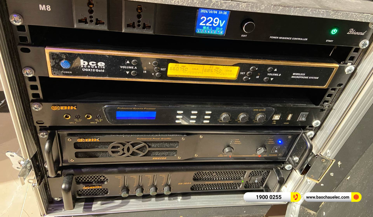 Lắp đặt ph&ograve;ng h&aacute;t kinh doanh Domus hơn 80tr cho qu&aacute;n karaoke của kh&aacute;ch h&agrave;ng tại Quảng Ninh