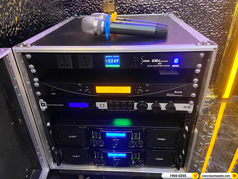 Lắp đặt ph&ograve;ng h&aacute;t kinh doanh JBL gần 145tr cho qu&aacute;n karaoke Thảo Lu&acirc;n ở Hải Ph&ograve;ng
