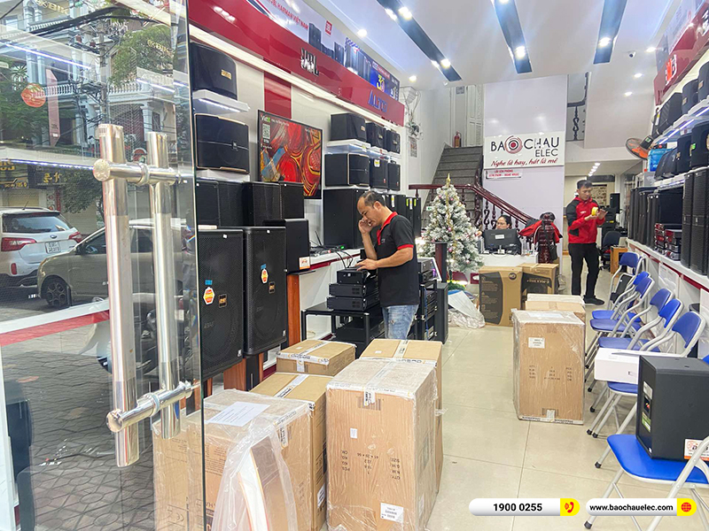 Lắp đặt ph&ograve;ng h&aacute;t kinh doanh JBL gần 145tr cho qu&aacute;n karaoke Thảo Lu&acirc;n ở Hải Ph&ograve;ng