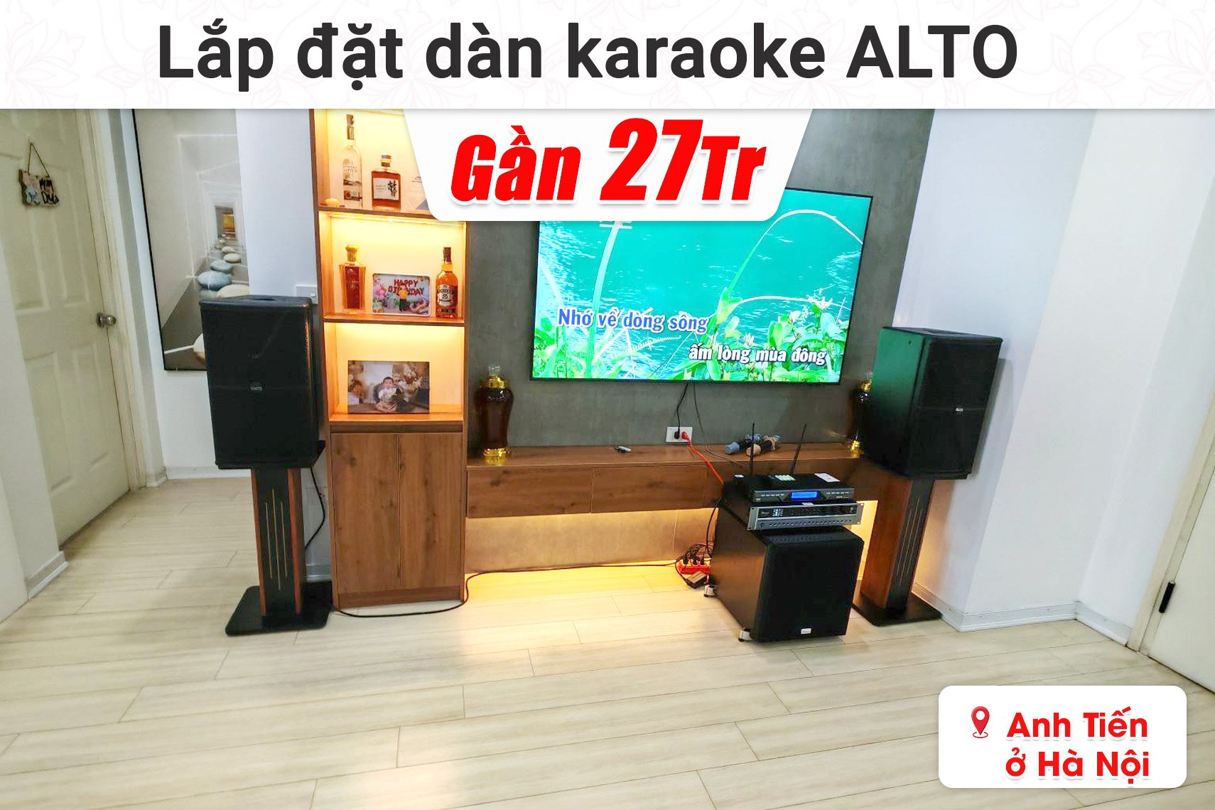 Lắp đặt dàn karaoke Alto