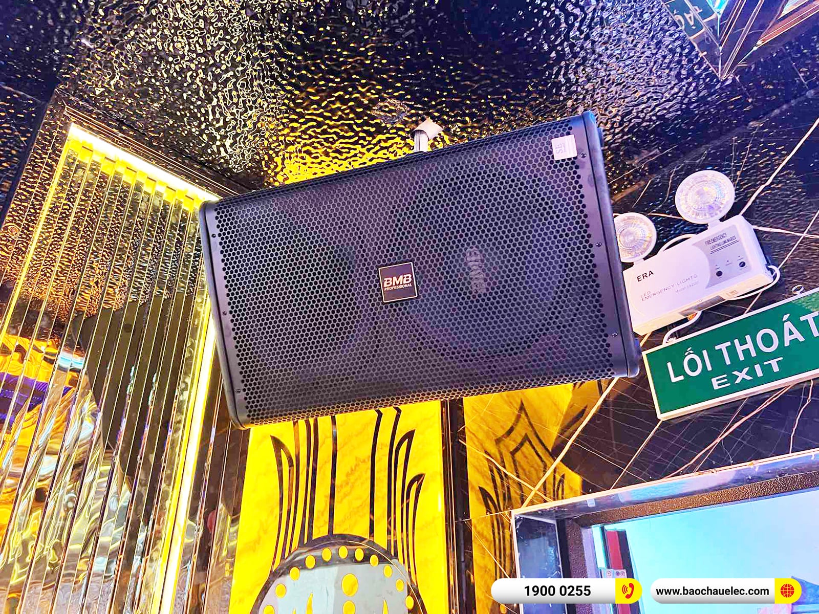 Lắp đặt th&ecirc;m 3 ph&ograve;ng h&aacute;t kinh doanh BMB hơn 400tr cho qu&aacute;n karaoke Dấu Ấn 2 tại Quảng B&igrave;nh (BMB 1212SE, JBL KP4012 G2, KX180A,&hellip;)