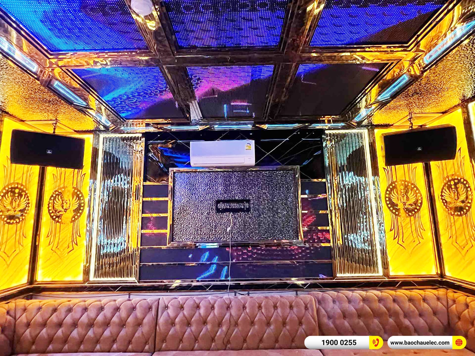 Lắp đặt th&ecirc;m 3 ph&ograve;ng h&aacute;t kinh doanh BMB hơn 400tr cho qu&aacute;n karaoke Dấu Ấn 2 tại Quảng B&igrave;nh (BMB 1212SE, JBL KP4012 G2, KX180A,&hellip;)