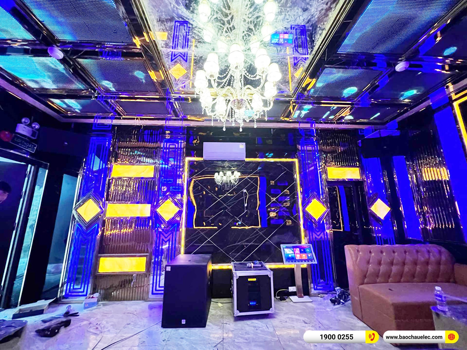 Lắp đặt th&ecirc;m 3 ph&ograve;ng h&aacute;t kinh doanh BMB hơn 400tr cho qu&aacute;n karaoke Dấu Ấn 2 tại Quảng B&igrave;nh (BMB 1212SE, JBL KP4012 G2, KX180A,&hellip;)