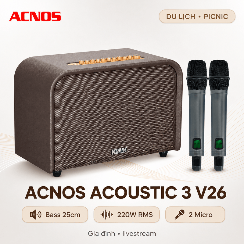 Loa Acnos Acoustic 3 v26
