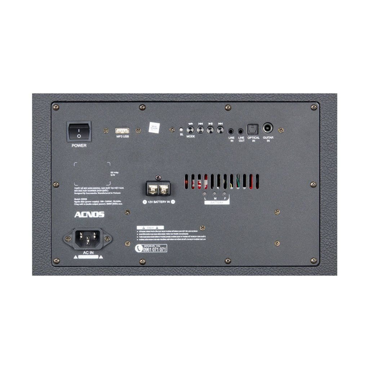 Loa karaoke di động Acnos CS550 Gen 2